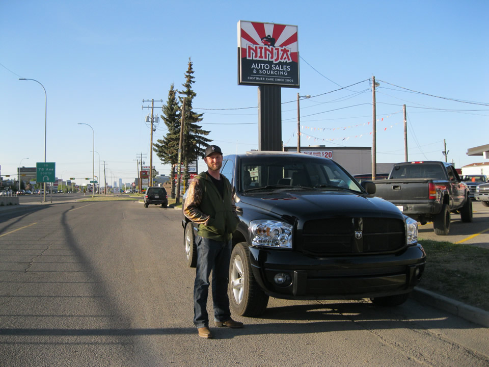 Randy and his new Dodge Truck