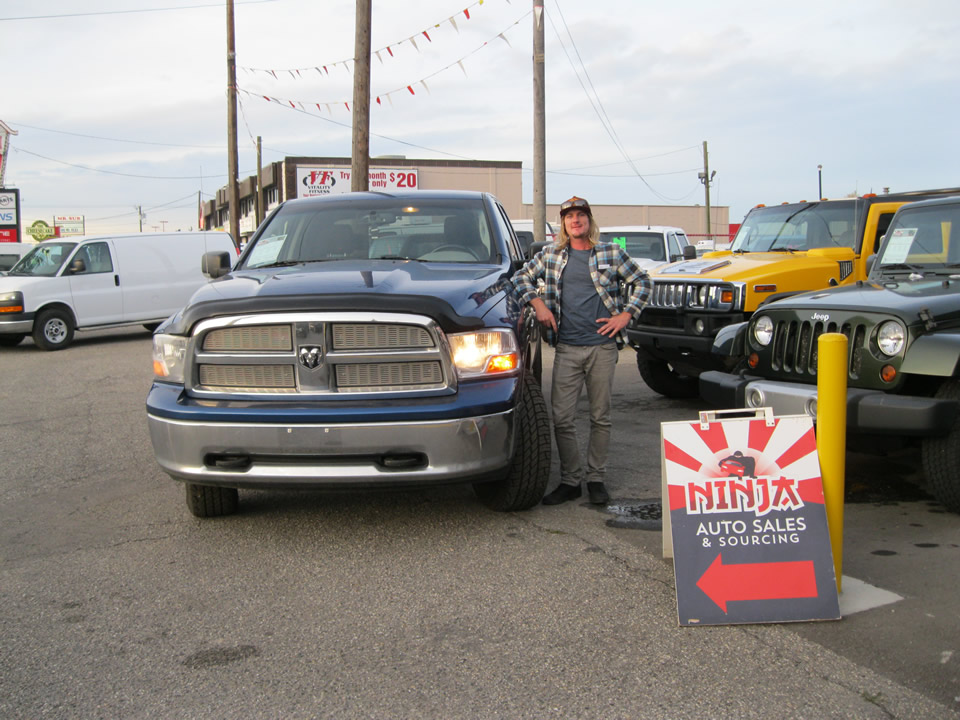 Clay and his New Dodge RAM 1500
