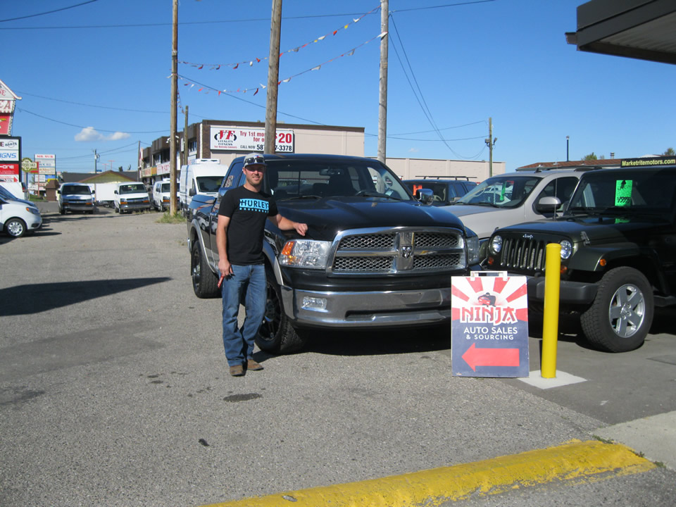 Ian With His 2010 Dodge Laramie