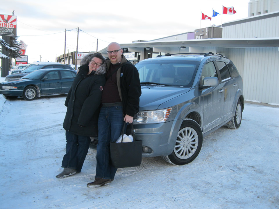 Yaov and his new Dodge Journey