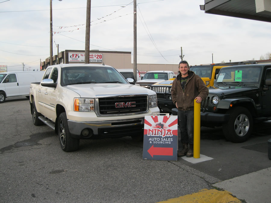 Dave with his new GMC Denali