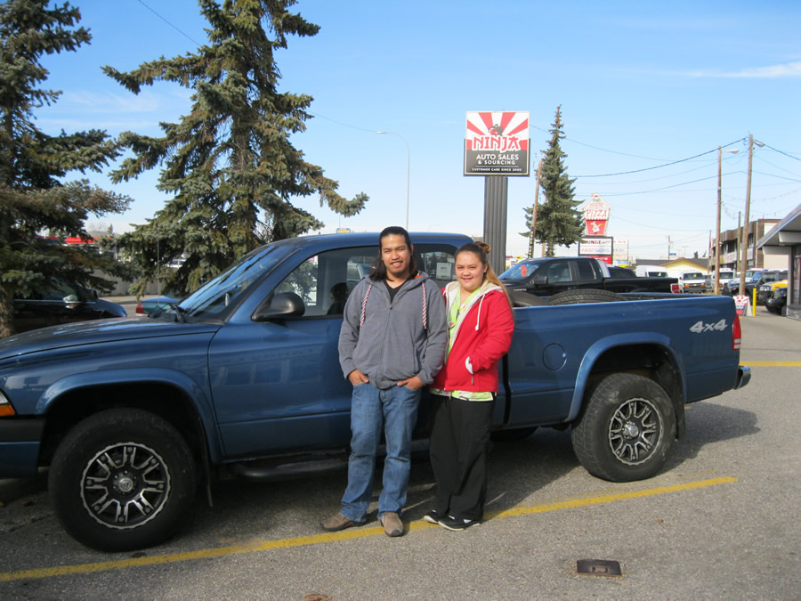 Josh and his new Dodge Dakota