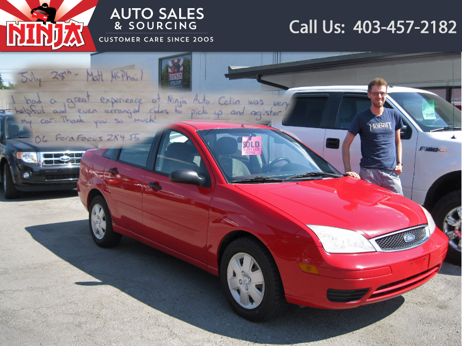 Matt with 2006 Ford Focus