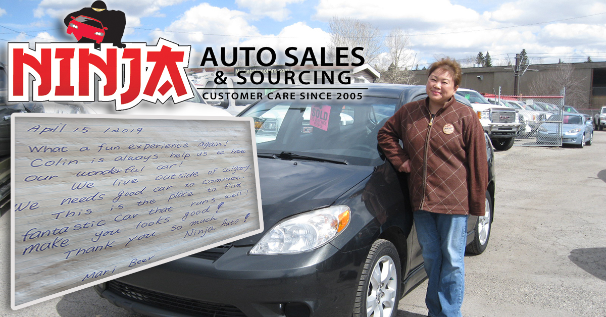 Mary is Very Happy with her New Toyota Matrix!