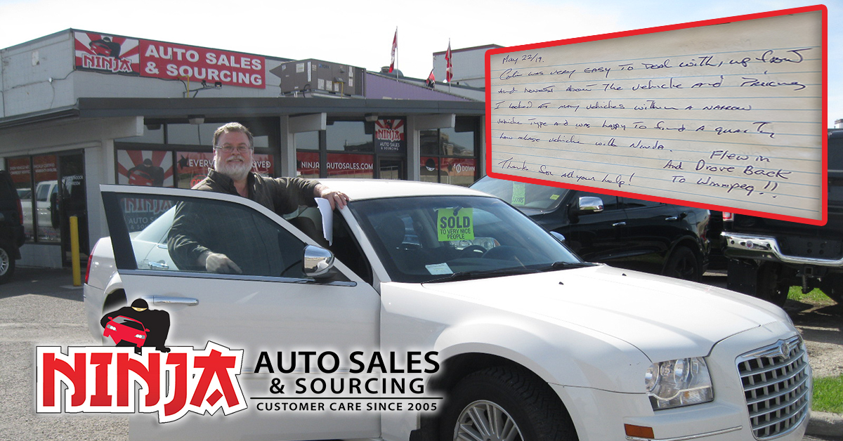 Gary from Winnipeg with his 2010 Chrysler 300